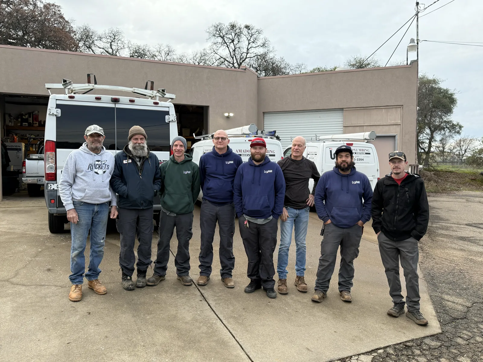 Crew in Amador County — Amador Plumbing