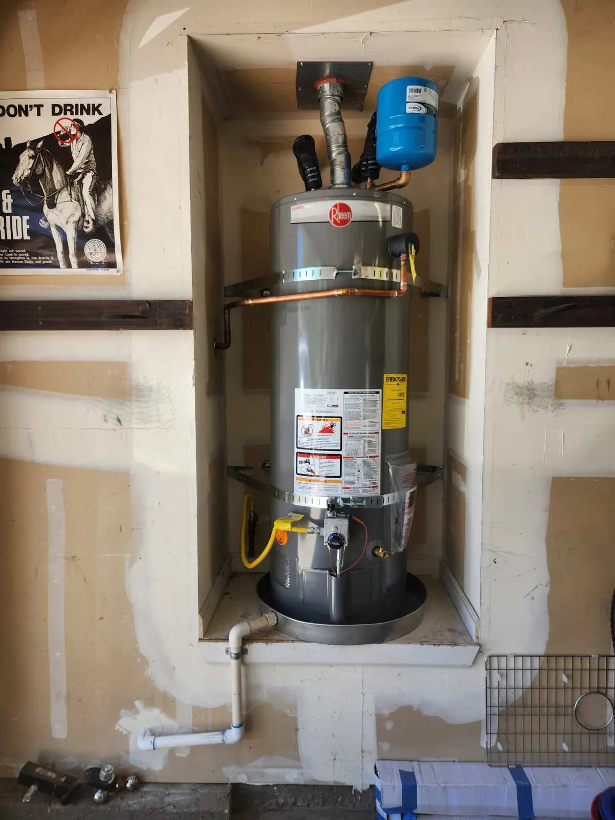 Water Heater Installation — Amador Plumbing